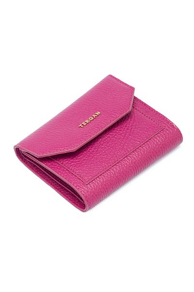 Tergan Fuchsia Genuine Leather Women's Wallet - S1Cb 00005809 -C42