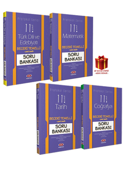 Panem Yayınları DATA 11. Sınıf T.D.Edebiyat-Matematik-Tarih-Coğrafya S.B.+Hediye