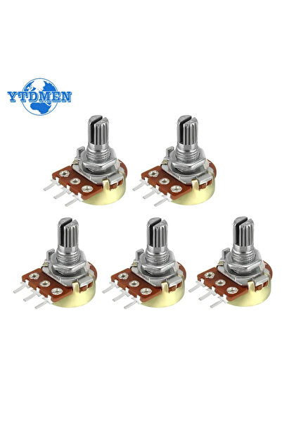 Choice11 مجموعة مقياس الجهد المخروطية الخطية 1 كيلو أوم، 5 قطع WH148 B1K B2K ...