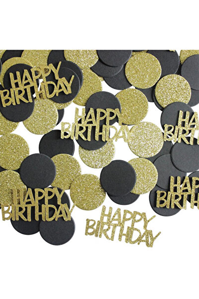 Choice 100 قطعة من قصاصات الورق الذهبية اللامعة لحفلات أعياد الميلاد السعيدة ...