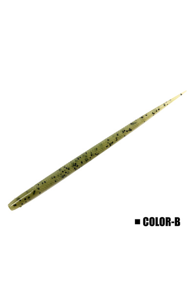 Choice طُعم صيد دودة ناعمة من Color-B Spinpoler، ذيل عصا، 14 سم، طُعم اصطناعي...