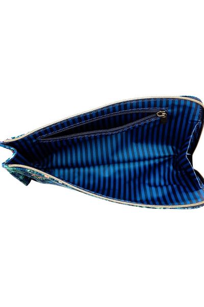 Pip Studio Geantă pentru cosmetice, Pip Studio, Dark Blue, 21x12.5x3.5 cm, colecția Querida