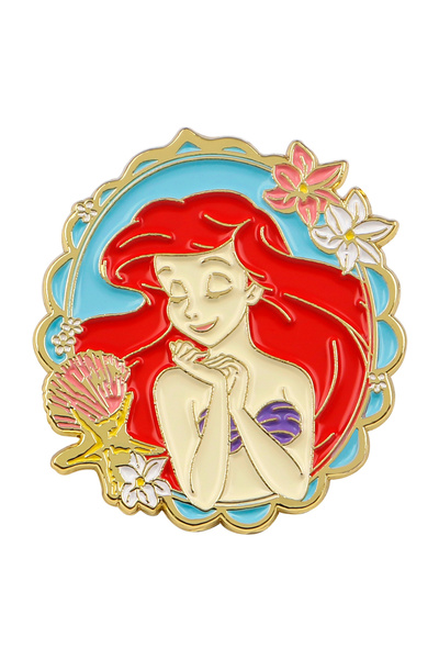 Choice1 2 دبابيس أميرة جميلة شارات الرسوم المتحركة الكرتونية للملابس دبوس الم...