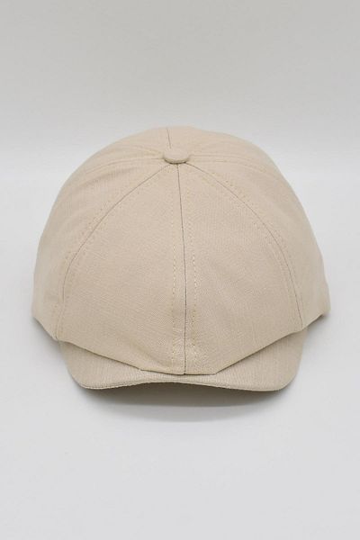 Külah Children's K Rain Hat for 3-8 Years Cotton, Dark Beige