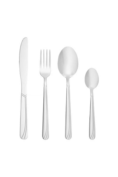 Domotti Stainless steel cutlery set, 24 pieces, 6 people, Otto