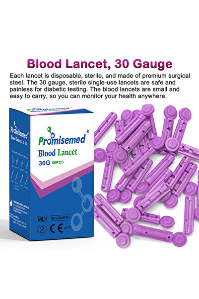 Choice 150pc box 50/150/200 Pcs Lancets for Diabetes Testing, 30 Gauge Blood Sugar Lancets, Diabetic Lancet