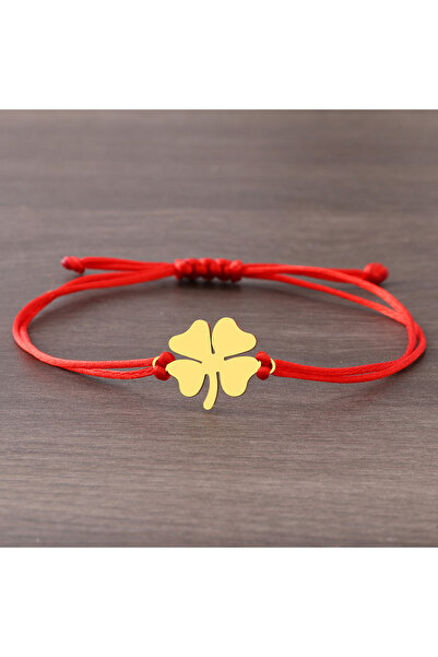 Choice أساور من الفولاذ المقاوم للصدأ باللونين الأحمر والذهبي، بتصميم عصري عل...