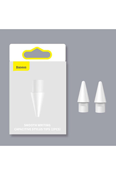 Baseus Smooth Writing Capacitive Stylus Tips - 2 Pieces - White