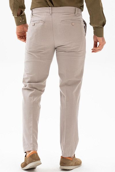 Eliş Şile Bezi Linen Men's Pants Mink Vzn