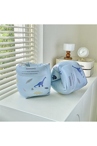 Choice زوج واحد من عوامات ذراع السباحة المطبوعة برسومات كرتونية على شكل ديناص...