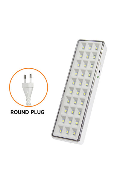 Choice 161 round plug Handheld Emergency Light LED Fire Fighting Lights Power Failure Emergency Lamps Wall