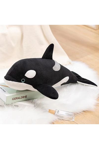 Choice 40cm Killer Whale 40/50cm Simulated Killer whale Great White Shark Plush Toys Baby Kids Cute Lovely