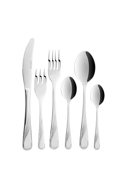 Ambition Stainless steel cutlery set, 50 pieces, 12 people, packed in a gift box, Napoli