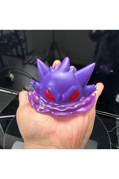 Choice 10cm Gengar Anime Pokemon  Figure Gengar Figure Cute Ectoplasma Figurine Refrigerator Magnet Model S