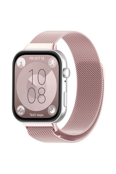 Choice For huawei fit 3 Official pink 10 Milanese Loop Band For Huawei Watch FIT 3 Strap smart Magnetic sta