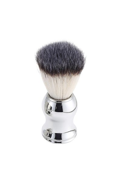 YINTAL Wet Shaving Brush Fiber Hair ABS Plastic Handle Beard Brush For Men Barber Tools