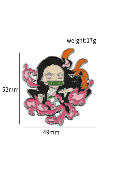 Choice Kamado Nezuko Japan Manga Demon Slayer Enamel Pins Kimetsu No Yaiba An...