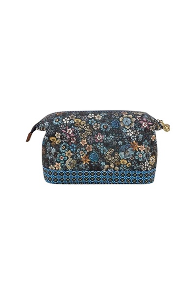 Pip Studio Cosmetic bag, Purse Large, Pip Studio, Blue, 26x18x12 cm, Tutti i Fiori collection