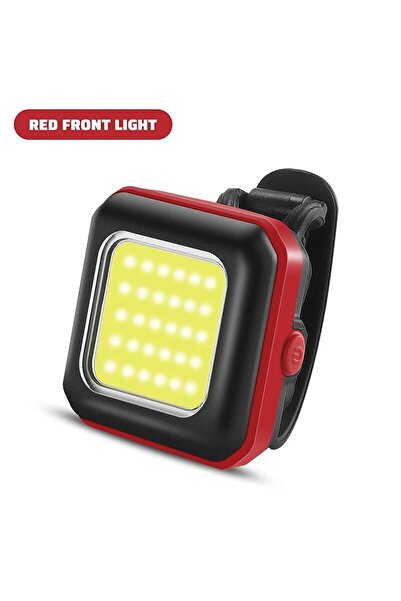 Choice Red x White WEST BIKING Cycling Mini Front/Rear Lights 250mAh Recharge...