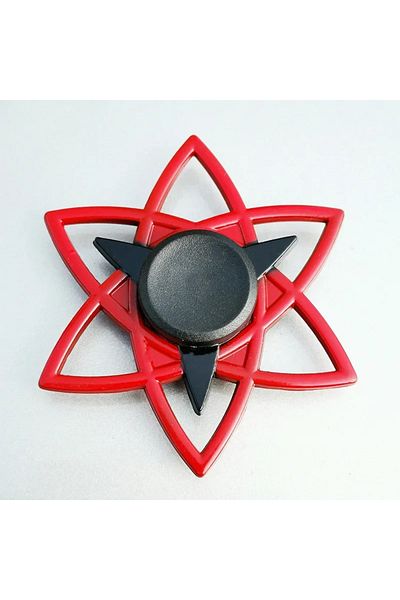 Choice Y49 Creative Fidget Spinner Tri Spinner Zinc Alloy Ninja Shuriken Sharingan Hand Spinner Finger Stre