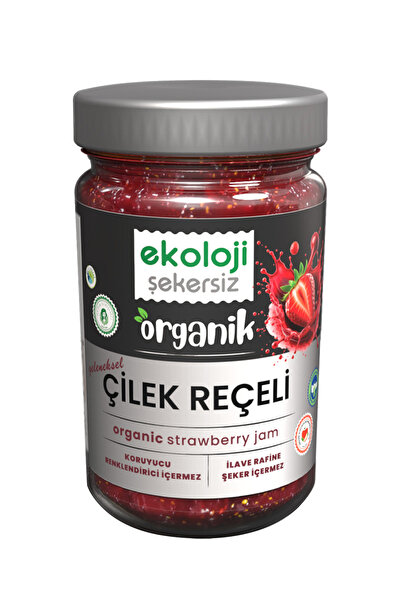 Ekoloji Market Organik Çilek Reçeli 380 gr
