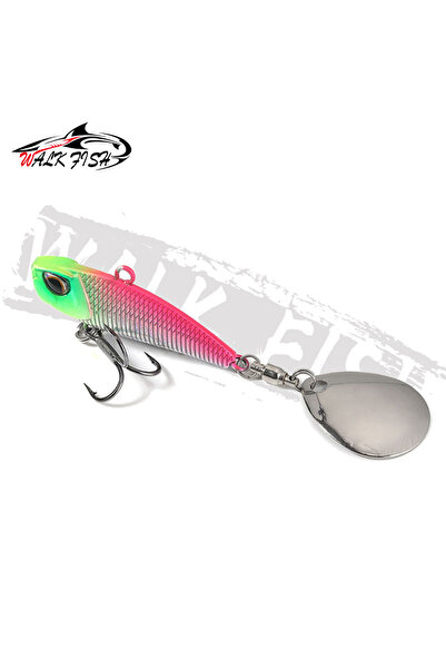 Choice 35 مم 15 جم E 5 WALK FISH 7 جم 11 جم 15 جم 21 جم طُعم دوار معدني VIB ط...