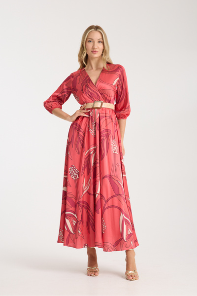 ŞEYDA ERTEM ROCHIE DEȚĂRĂTĂ CU FĂRĂ INTERIOR, DIN ȚESUT SATIN, CU MODELE MIXT...