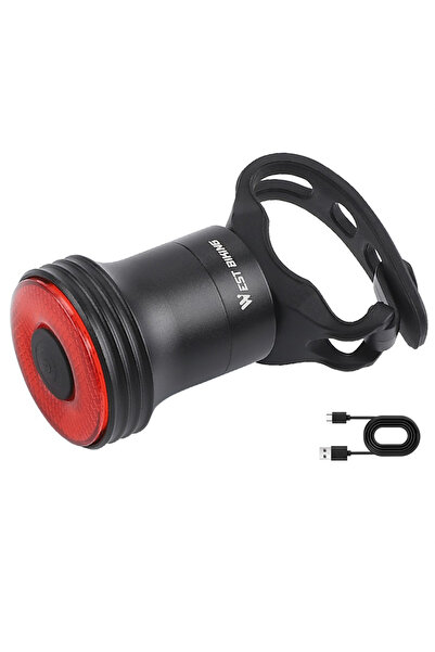 choice2 0701367 B Style WEST BIKING Bike Tail Light Smart Sensing MTB Road Bi...