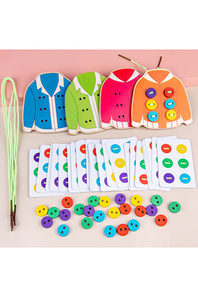 Choice As shown 1set children's fun montessori learn basic life skills teachi...