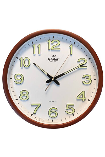 Eastar A3618 Orijinal Jel Fosforlu Duvar Saati (38 cm)