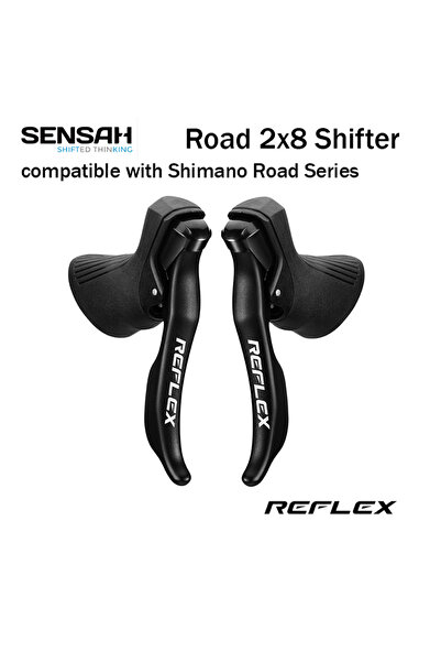 Choice1 2X8 SENSAH IGNITE مبدلات سرعة دراجة طريق 2x8 2x9 2x10 ذراع فرامل سرعا...