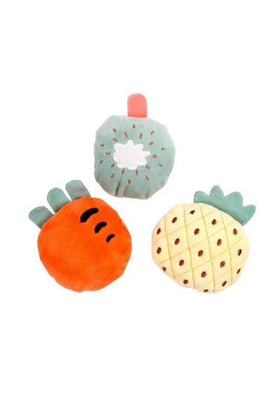 Glipet Plush Stuffed Fruit Cat Toy 8 cm