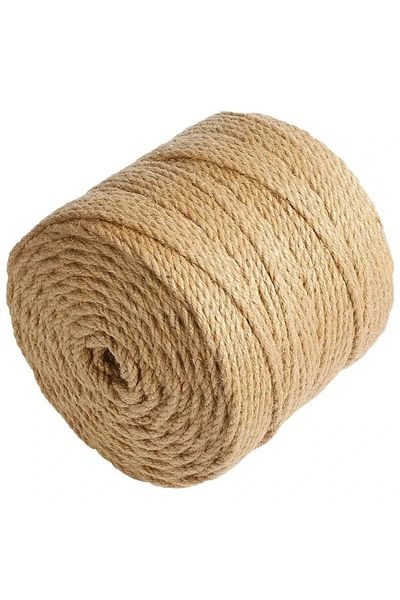 Choice 100M 50/80/100M1- 2mm Natural Jute Rope String Ribbon Crafts DIY Vintage Jute Cord Twine Thread Sewi