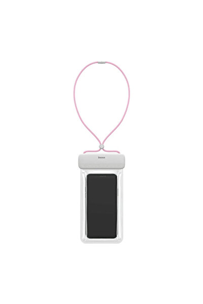 Baseus Baseus Let''s go Waterproof Bag and Phone Case - White And Pink