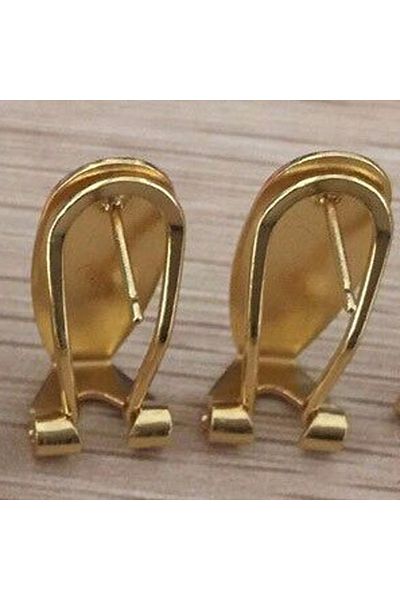 Choice Gold Taidian 20Pieces Silver Fingernail Earring Posts For Native Beaded Earring Jewelry Findings Bra