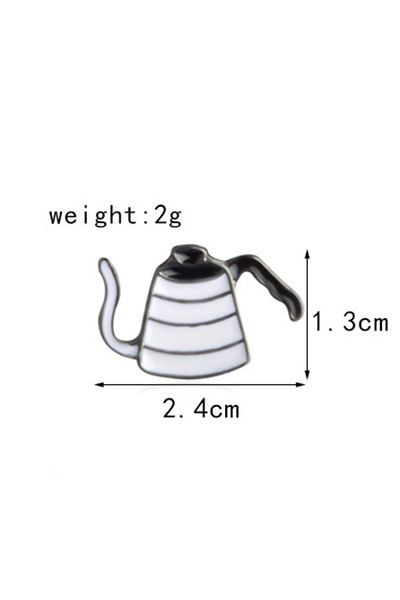MIBRU Coffee brooch kettle 15g