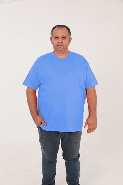 BİG NONA Tricou unisex de marime mare