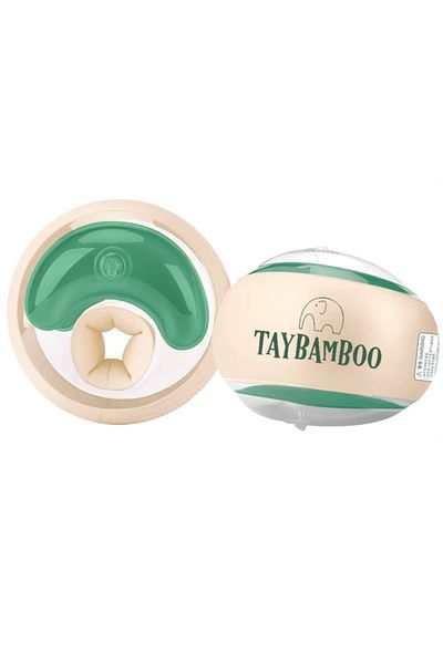 TAYBAMBoo كلاسيكس - أكمام دائرية مساعدة للسباحة بثلاث غرف هوائية، مقاس صغير (6-14 سنة، 19-40 كجم)