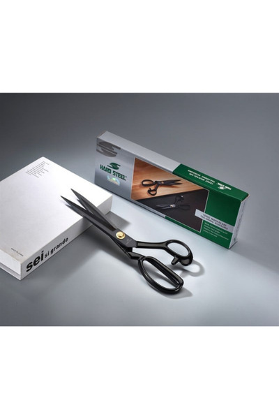 dm dikişmarket Hard Steel Marka Kumaş Kot Kesim Profesyonel Terzi Makası 25cm Ve Nakış Makası Ilik Sökücü Seti