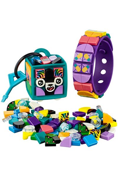 LEGO Dots 41945 Neon Tiger Bracelet and Bag Tag