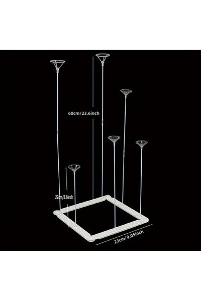 Deniz Party Store New Model Functional Shoes - 8 Li Floor Balloon Stand