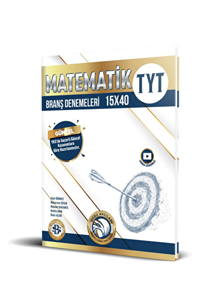 Apotemi Yayınları 2025 Güncel Baskı Sarmal TYT Matematik Deneme