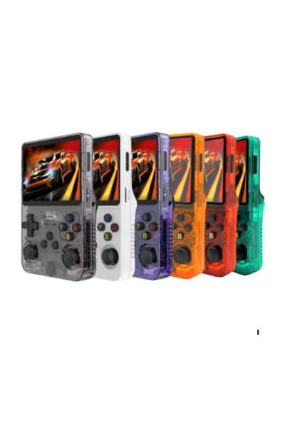 XİRA R36s Oyun Konsolu El Atarisi Arkos Işletim Sistemi 21.000 Oyun 3.5 Inch Ekran