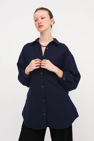 Addax Oversize Basic Πουκάμισο G2012