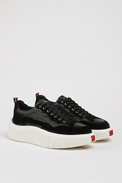 Faruk balkanas Ergar Model Imported Sole Combination Leather Sneaker Shoes