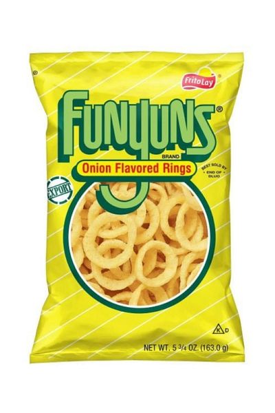 Frito Lay Fritolay Funyuns Brand Onion Flavored Rings 163 Gr