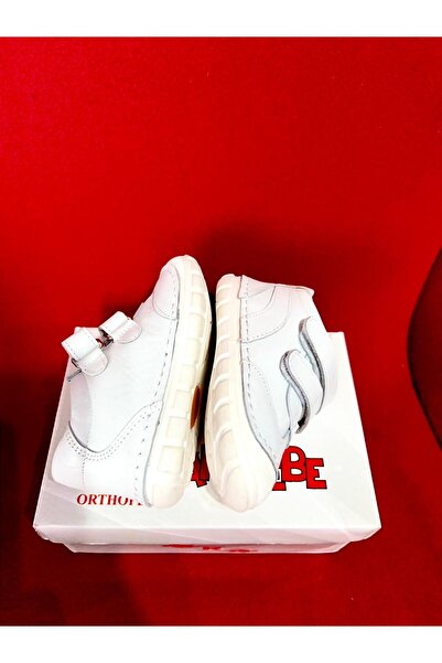 Windy Shoes Genuine Leather Oscar Luca Cream Orthopedic Baby Kids Walking Shoes