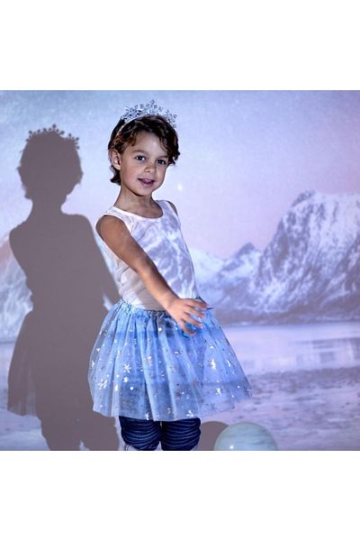 Cerda Set fustiță cu bentiță, Cerda, culoarea blue, model Frozen