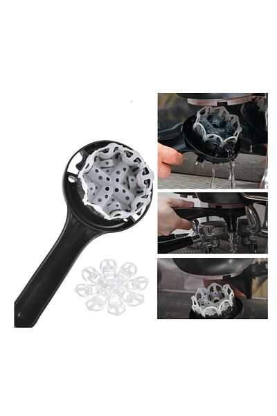MIBRU Coffee grouphead cleaning tool black 58mm