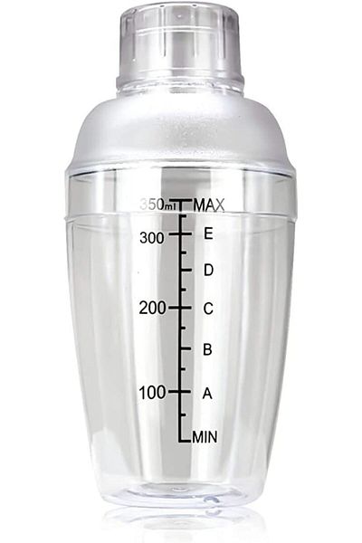 MIBRU Coffee transparent shaker 350ml